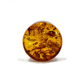 Cognac Amber Calibrated Round Cabochons